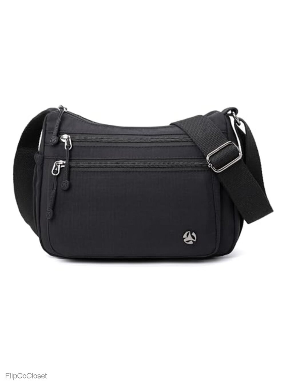 Pealwel Nylon Crossbody Bag Anti Theft Water Resistant Purse